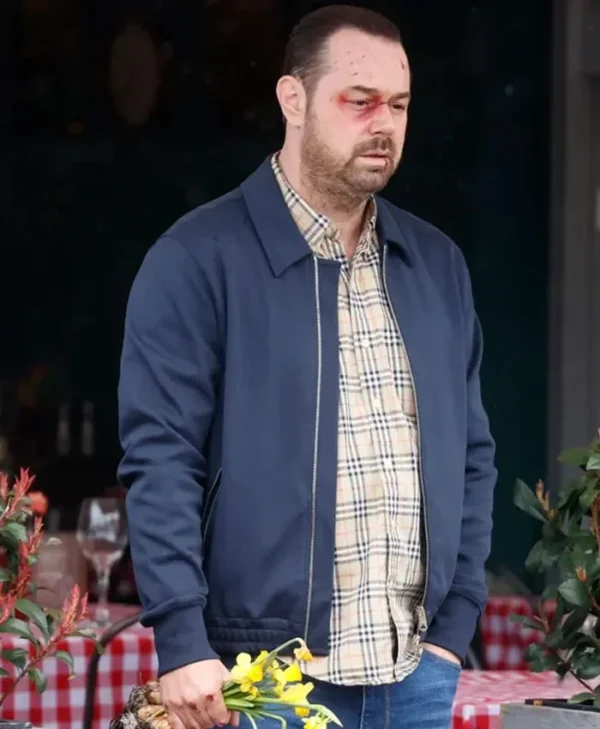 Marching Powder 2025 Danny Dyer Blue Jacket Front