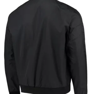 Minnesota United FC Black Zipper Bomber Jacket Back