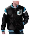 Minnesota United FC Leather Zipper Bomber Jacket