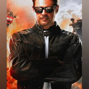 Mortal Kombat II 2025 Karl Urban Leather Jacket Side