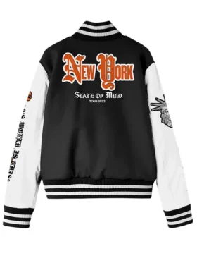 Nas Varsity Jacket Back