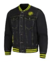 Nashville SC Black And Yellow Bomber Jacket