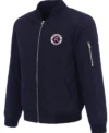 New England Revolution Navy Blue Bomber Jacket