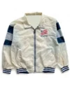 New England Revolution White Vintage Bomber Jacket