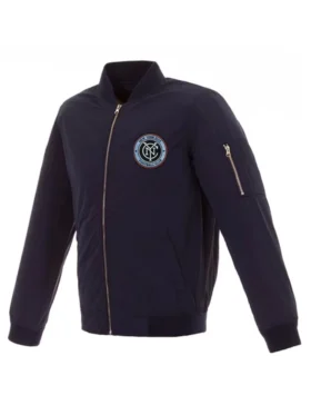 New York City FC Navy Blue Bomber Jacket