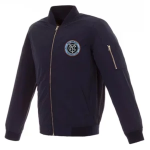 New York City FC Navy Blue Bomber Jacket