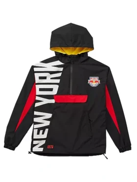 New York Red Bulls Anorak Pull Over Jacket