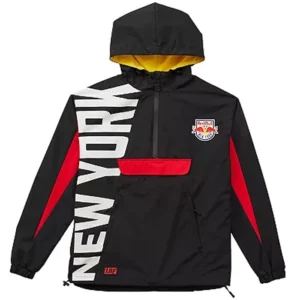 New York Red Bulls Anorak Pull Over Jacket
