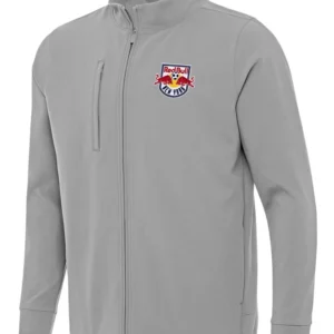 New York Red Bulls Grey Zipper Jacket