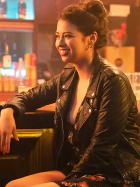 Novocaine 2025 Amber Midthunder Leather Jacket