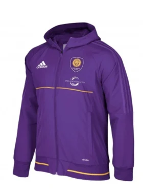 Orlando City Purple Bomber Hooded Jacket