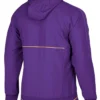 Orlando City Purple Bomber Hooded Jacket Back