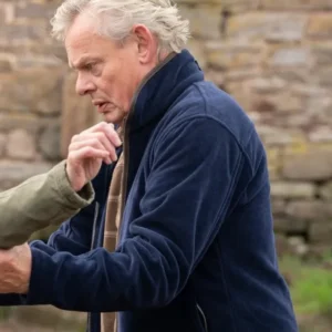 Out there 2025 Martin Clunes Blue Jacket