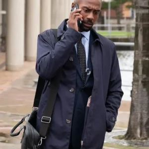 Out there Michael Obiora Blue Coat Front