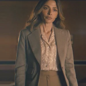 Paradise S01 Dr. Gabriela Torabi Grey Blazer Side