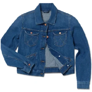 Paradise S01 Nicole Brydon Bloom Denim Jacket Front