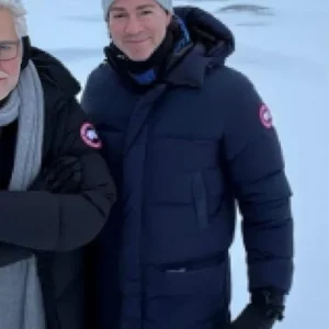 Peter Safran Superman Puffer Coat