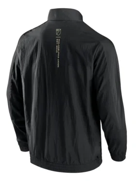 Philadelphia Union Black Zipper Bomber Jacket Back