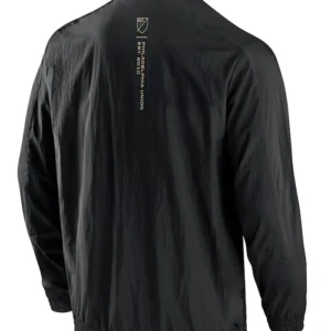 Philadelphia Union Black Zipper Bomber Jacket Back