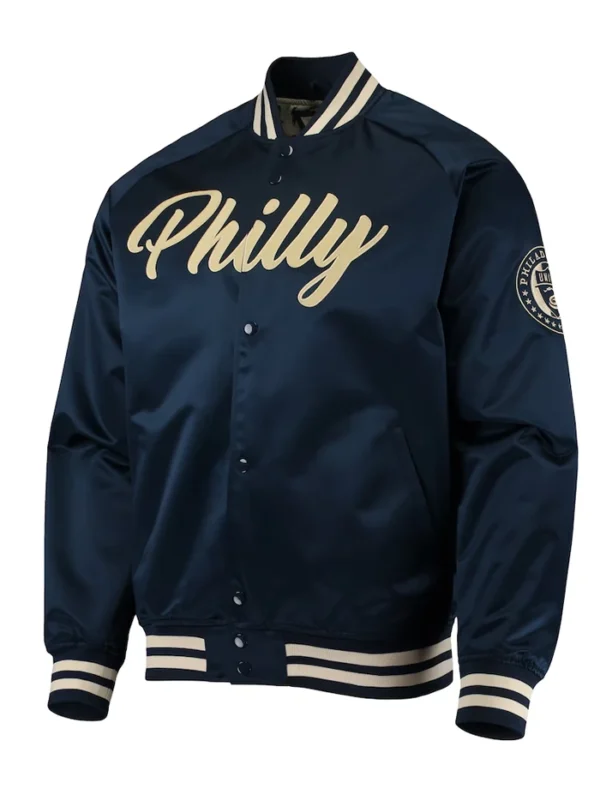 Philadelphia Union Navy Blue Bomber Jacket
