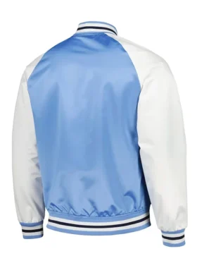 Philadelphia Union Satin Full Snap Bomber Jacket Back