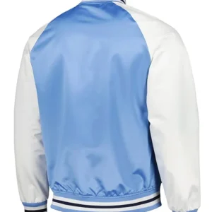 Philadelphia Union Satin Full Snap Bomber Jacket Back