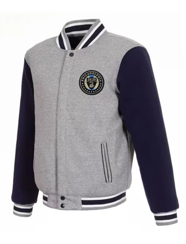 Philadelphia Union Varsity Wool Full Snap Jacket