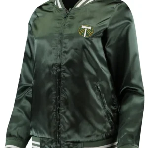 Portland Timbers Green Bomber Zipper Jacket