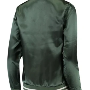 Portland Timbers Green Bomber Zipper Jacket Back