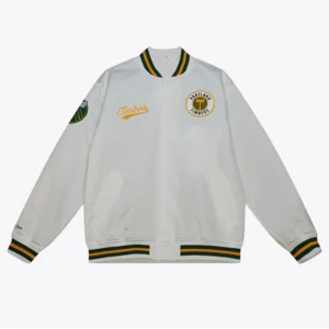 Portland Timbers White Bomber Jacket