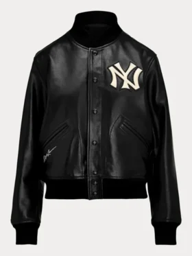 Ralph Lauren Yankees Leather Jacket