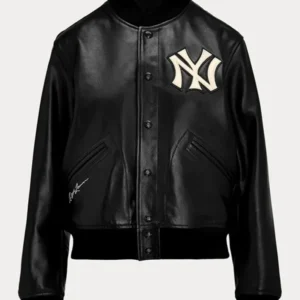 Ralph Lauren Yankees Leather Jacket