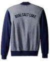 Real Salt Lake Bomber Fleece Jacket Back
