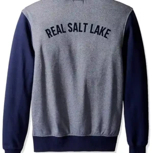 Real Salt Lake Bomber Fleece Jacket Back