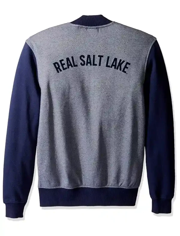 Real Salt Lake Bomber Fleece Jacket Back