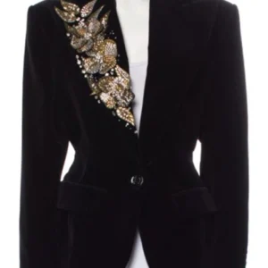 Running Point S01 Kate Hudson Embellished Blazer