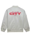 ST Louis City SC Bomber Zipper Jacket Back