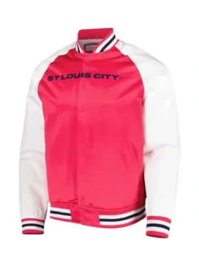 ST Louis City SC Satin Bomber Jacket