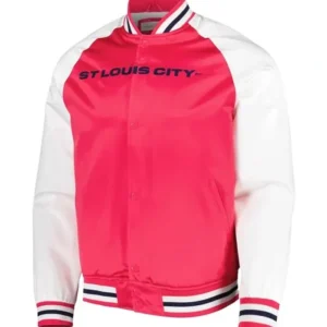ST Louis City SC Satin Bomber Jacket