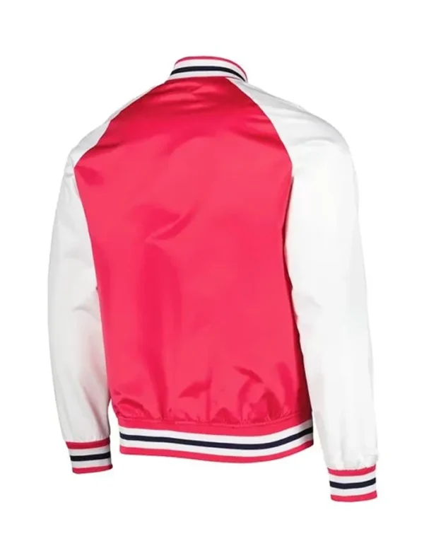 ST Louis City SC Satin Bomber Jacket Back
