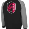 ST Louis City SC Varsity Wool Jacket Back