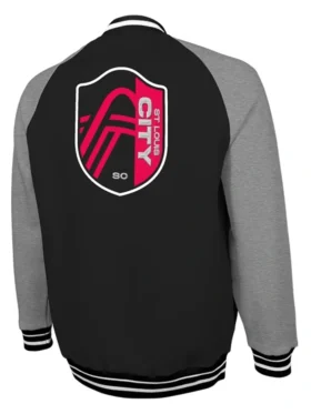ST Louis City SC Varsity Wool Jacket Back