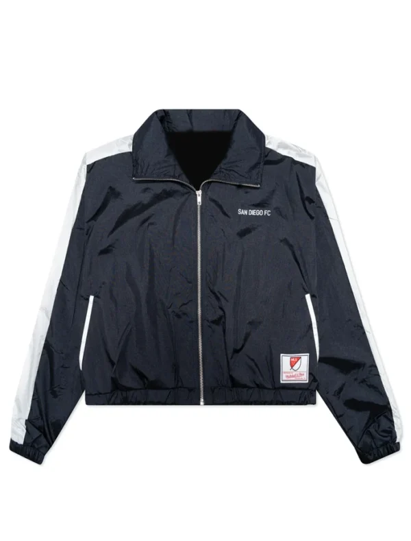 San Diego FC Black Bomber Zipper Jacket