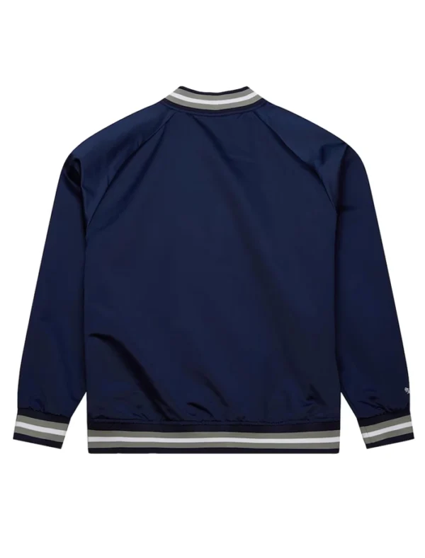 San Diego FC Navy Blue Bomber Jacket Back