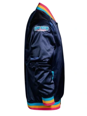 San Diego FC Vintage Bomber Jacket Front