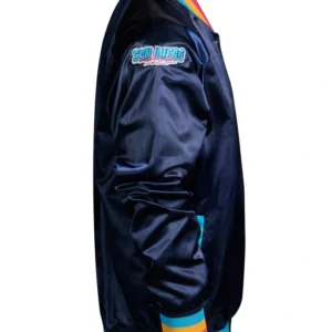 San Diego FC Vintage Bomber Jacket Front