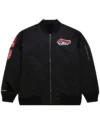 San Jose Earthquakes Black Bomber Zipper Jacket