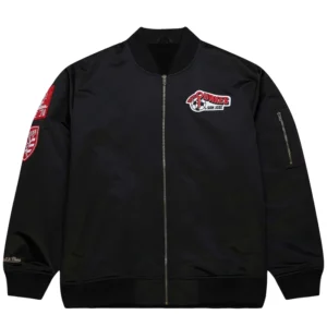 San Jose Earthquakes Black Bomber Zipper Jacket