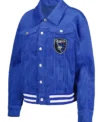 San Jose Earthquakes Blue Trucker Jacket
