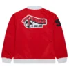 San Jose Earthquakes Red Bomber Jacket Back